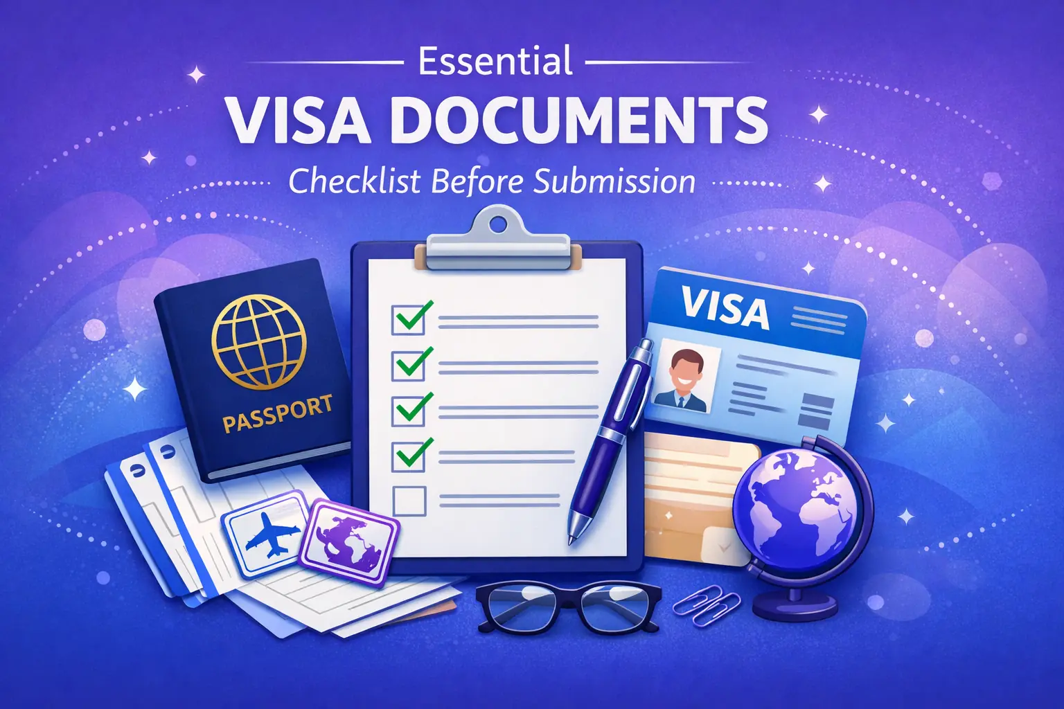 Essential Visa Documents Checklist Before Submission