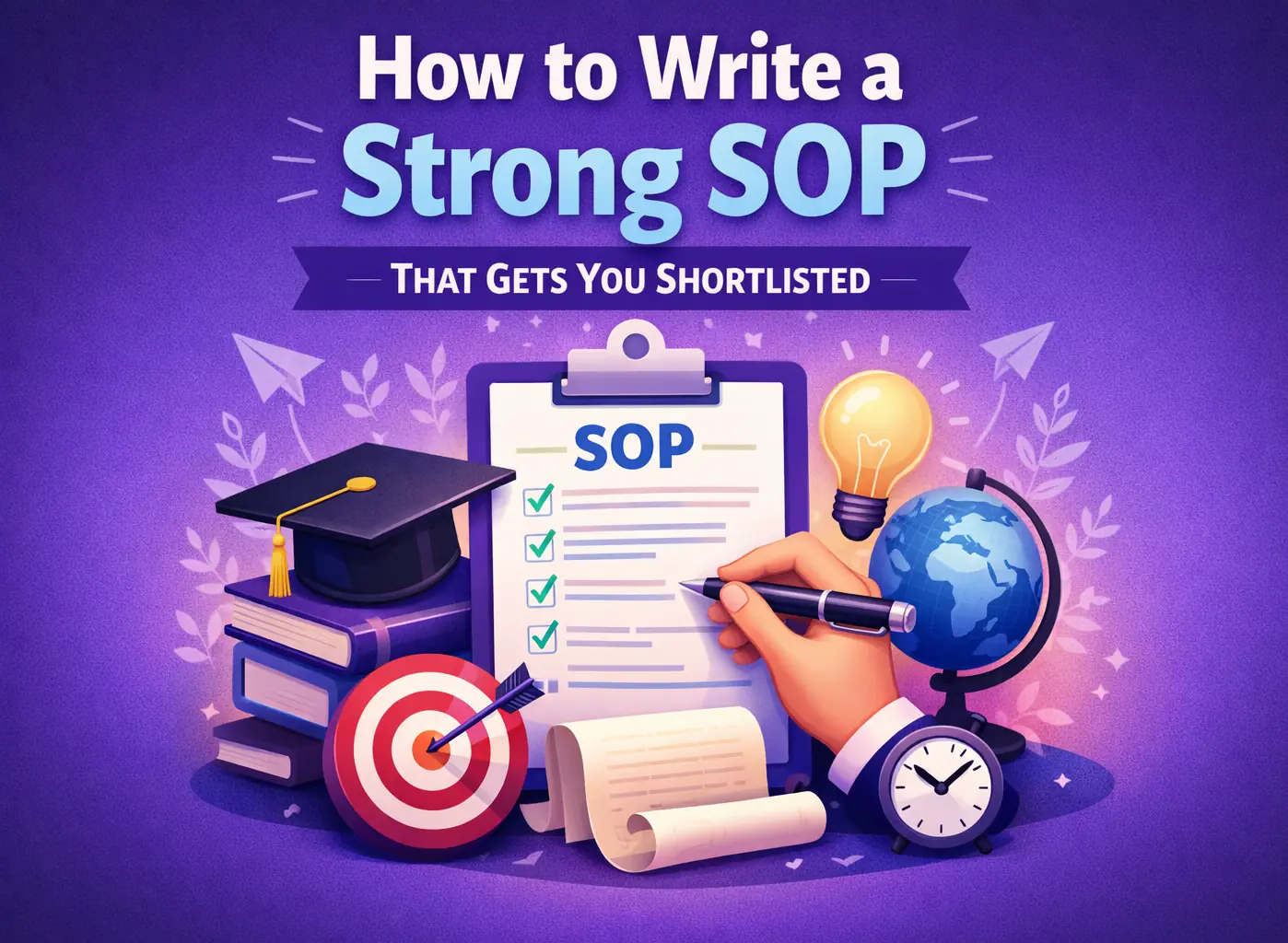 How to Write a Strong SOP that Gets You Shortlisted