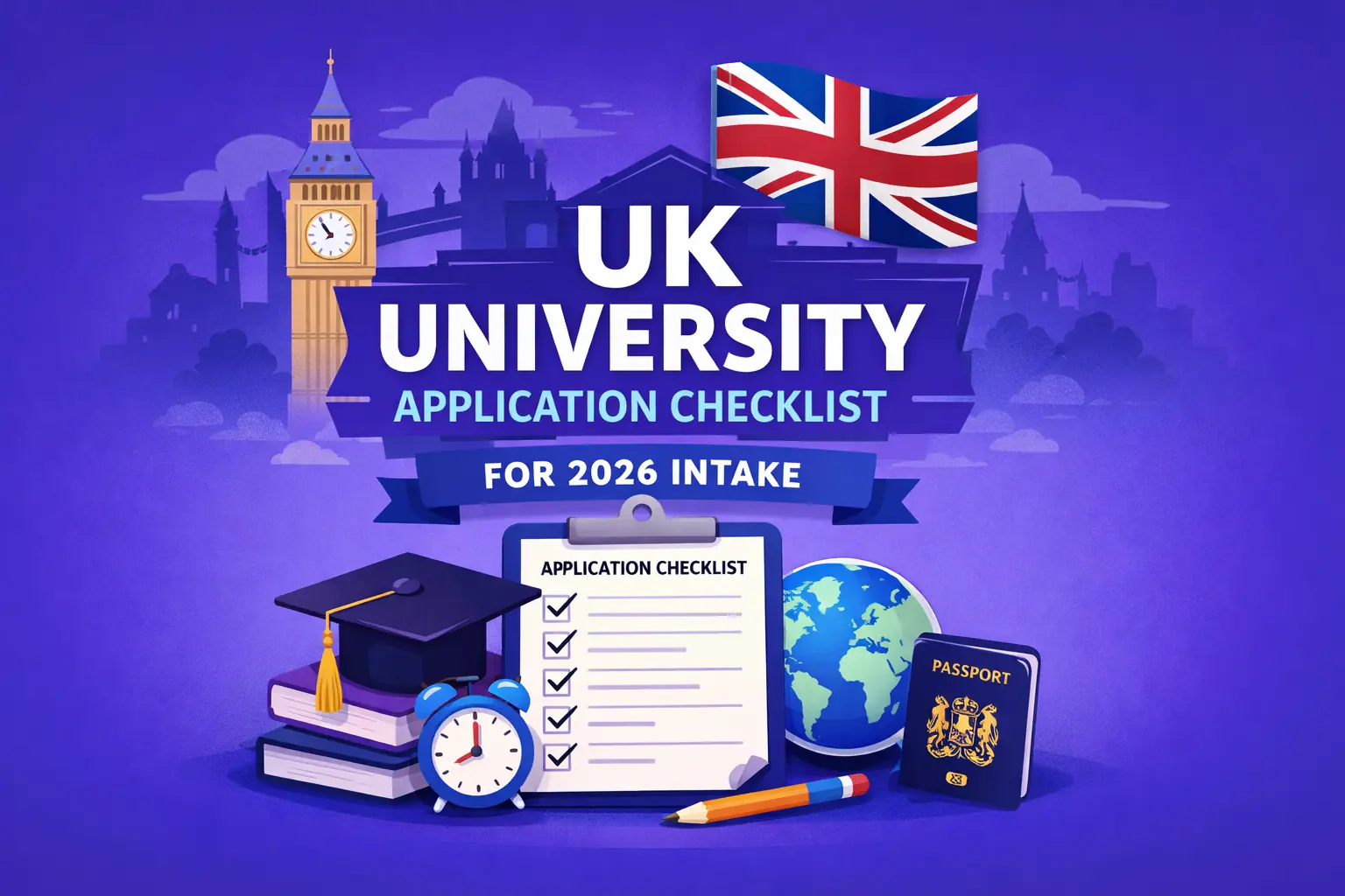 UK University Application Checklist for 2026 Intake