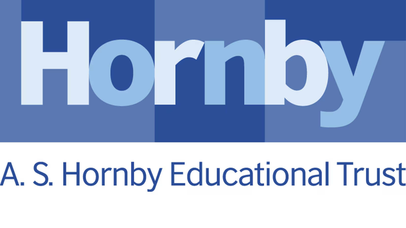 A.S. Hornby Educational Trust scholarship
