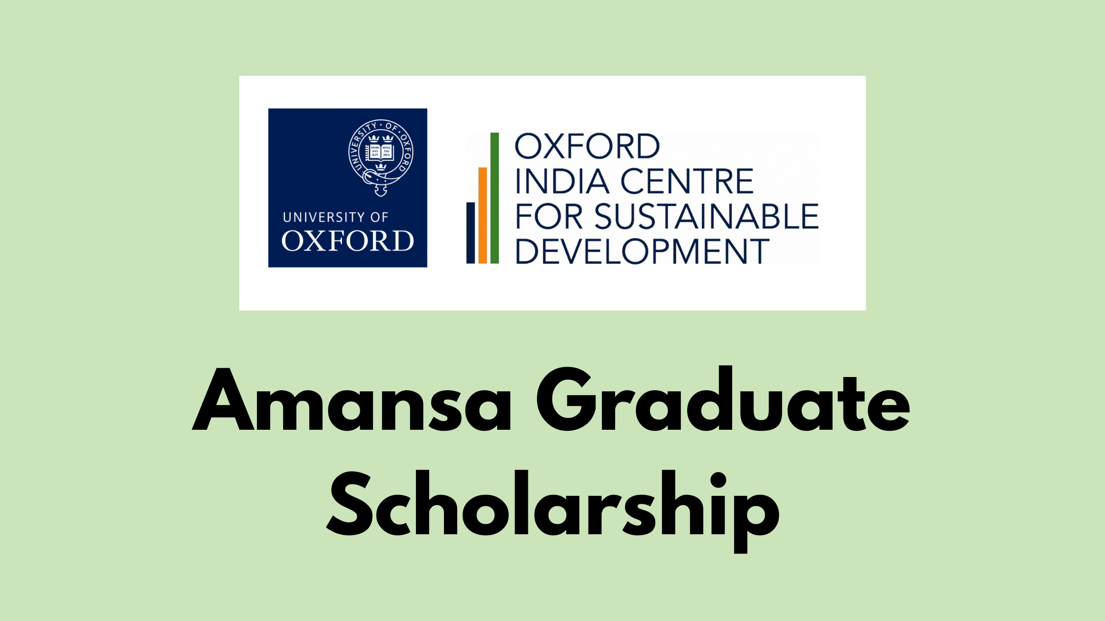 Amansa Graduate Scholarship